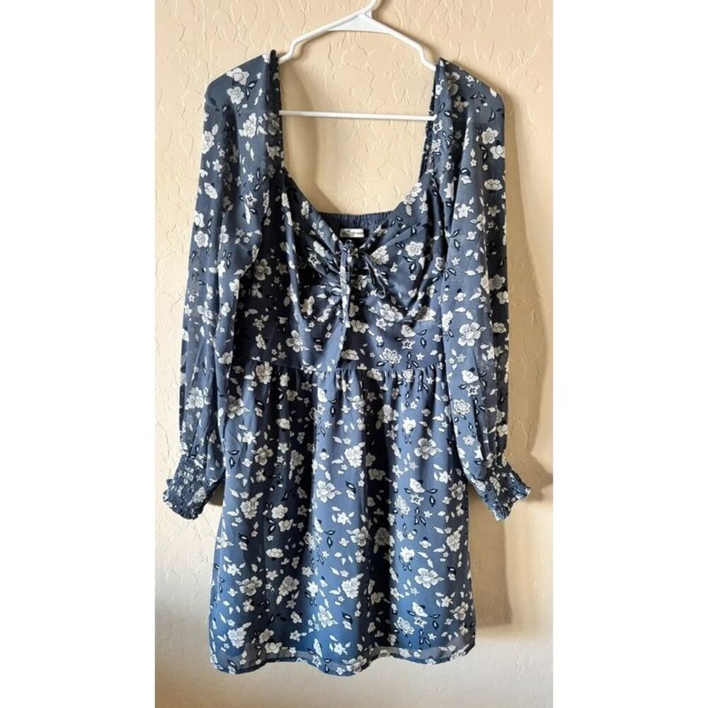 Hollister floral mini dress Size Large